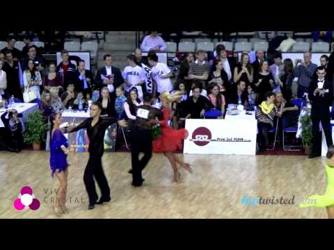 Marek Polacek - Sarka Kotatkova, Czech national latin championship 2013, 2. round - samba