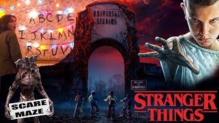 STRANGER THINGS SCARE MAZE REVIEW At Universal&#39;s  Halloween Horror Night&#39;s 2018