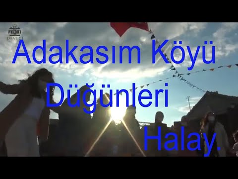 Adakasım Köyü Düğünleri Halay.