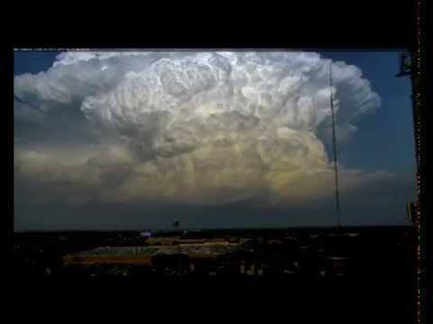 Lubbock Supercell Time lapse 11 April 2015