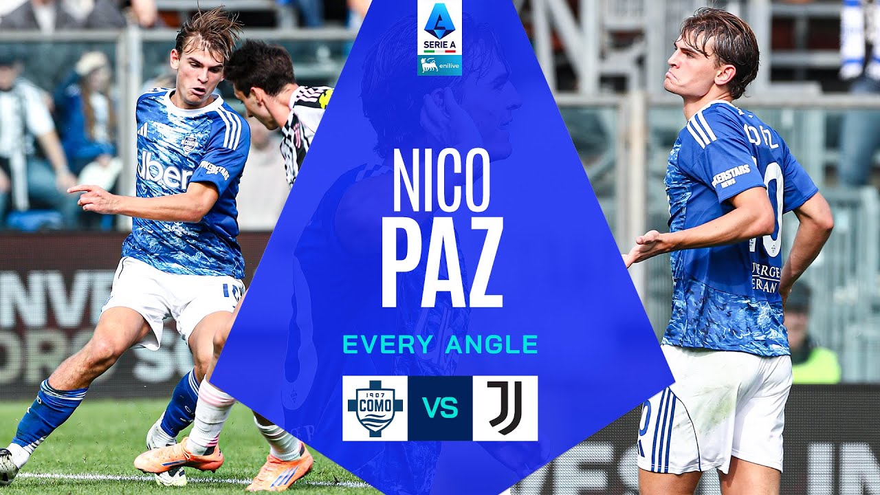 Nico Paz Makes It Look So Simple | Every Angle | Serie A 2025/26