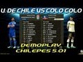 PES 2013: U. de Chile VS Colo Colo / Chilepes patch ...