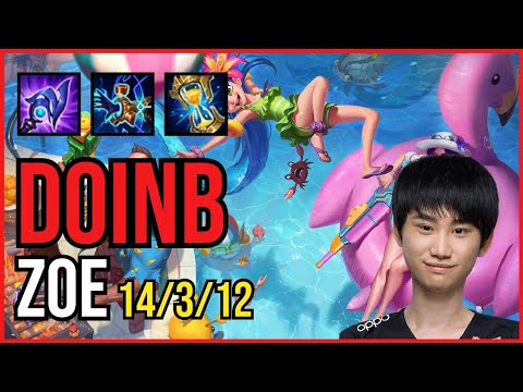 DOINB - ZOE vs. YONE Mid | KR MASTER | PATCH 11.1