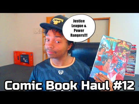How Epic Was The Justice League & Power Rangers Crossover!!! | Comic Book Haul #12