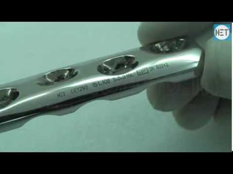 Broad - Limited Contact Dynamic Compression Plate - 4.5, S.S. Item Code: 151.104 to 151.120