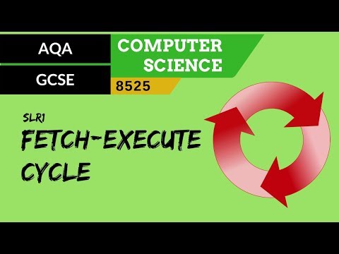 4. AQA GCSE (8525) SLR1 - 3.4 Fetch-execute cycle