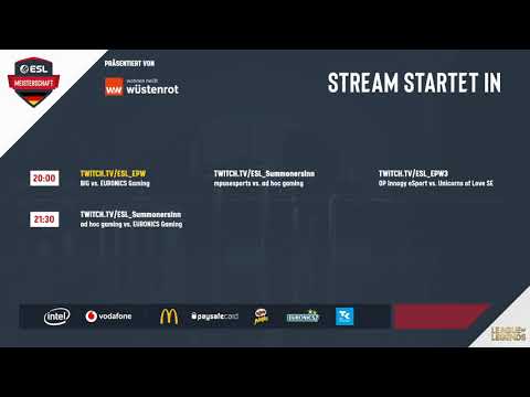 ESL Wintermeisterschaft 2019 | Div1 | Spieltag 9 | BIG vs EURONICS Gaming | Cast by N30NTV & Probabl