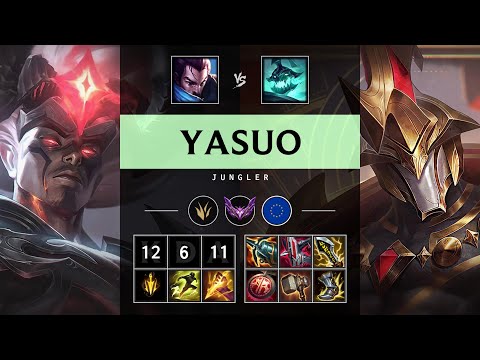 Yasuo Jungle vs Hecarim - EUW Master Patch 25.17