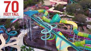 Vanish Point Construction, Drone Footage | Adventure Island Tampa Bay