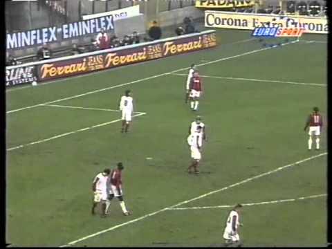 UEFA Kupa 1995/1996: AC Milan vs Sparta Praha 2-0