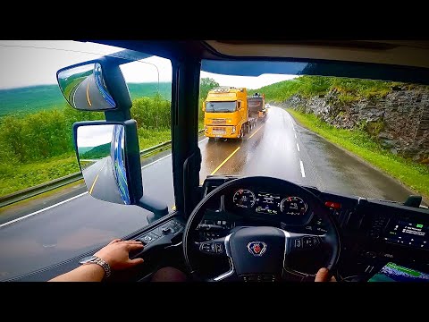 POV Driving Scania S540 - Setermoen E6