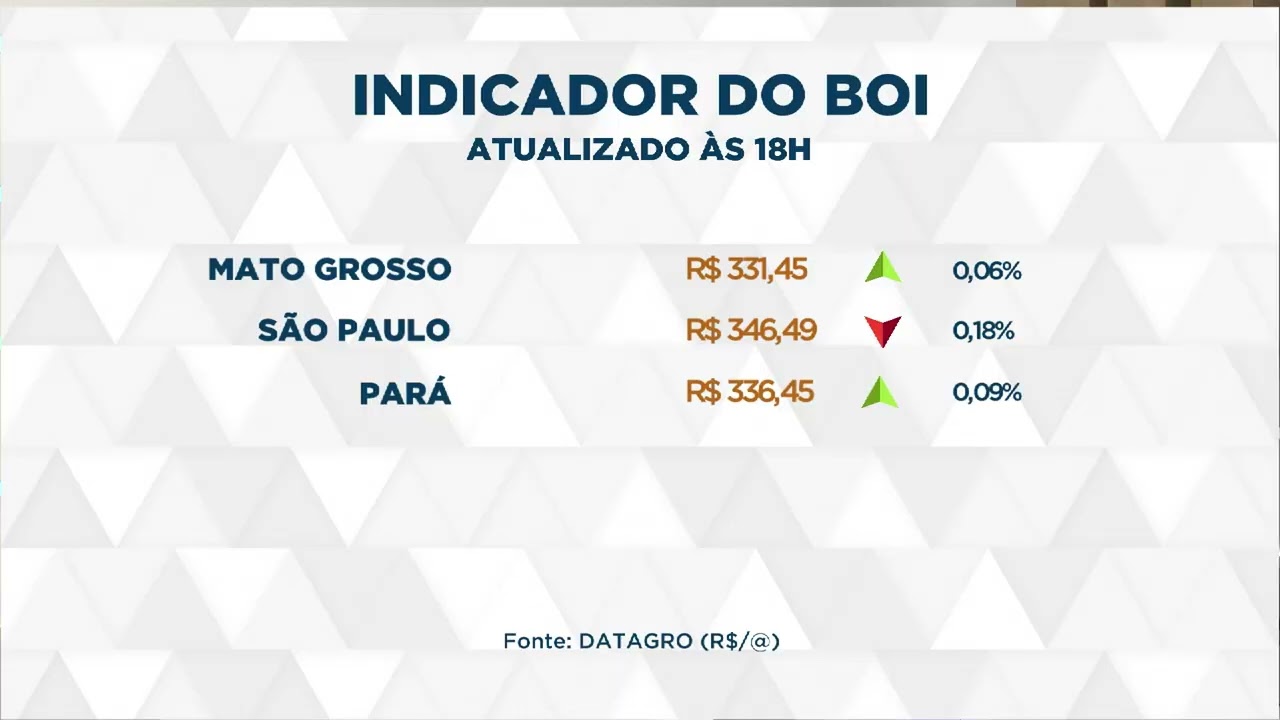 Boi gordo tem cotações acima de R$ 330 nos principais mercados