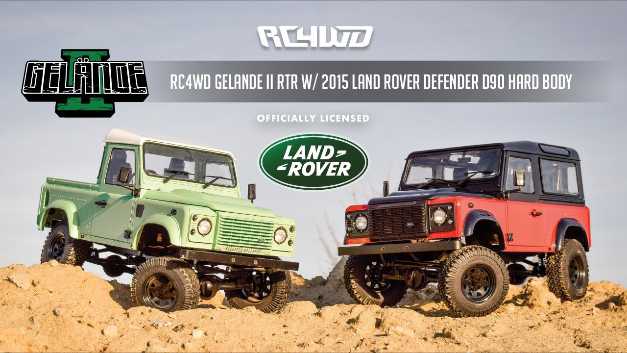 RC4WD Scale Crawler Gelände II Land Rover Defender D90 RTR, 1:10