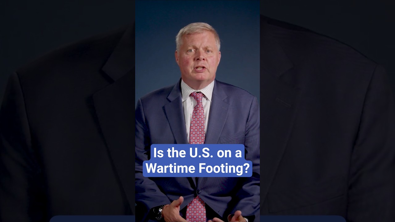 Video Thumbnail for <span>Is the United States on a Wartime Footing?</span>
