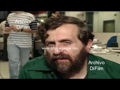 Activista de Greenpeace sobre explosion en la fabrica militar de Rio Tercero 1995