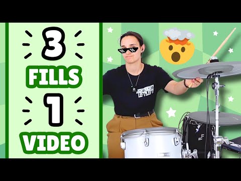 Drum Tutorial : 3 Linear Fills for the Price of 1! 🥁🤯