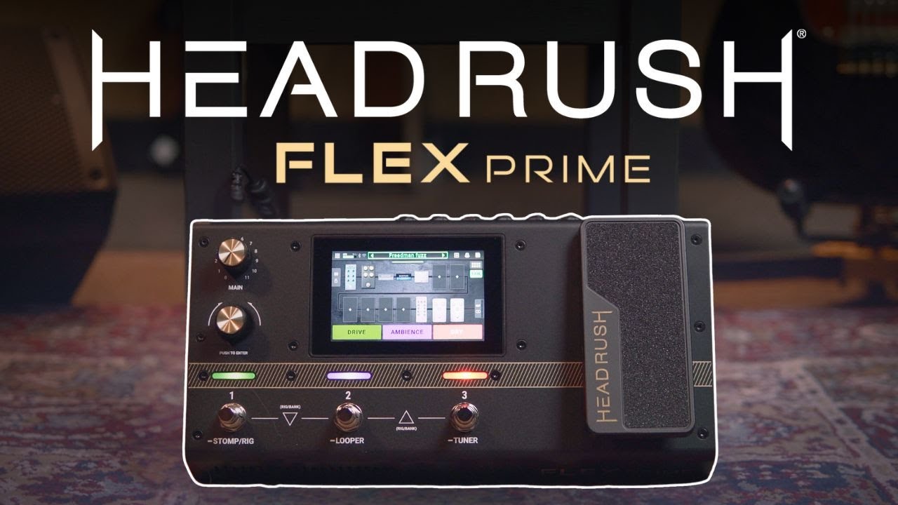 Headrush FLEX PRIME Compact MultiFX w/Touchscreen