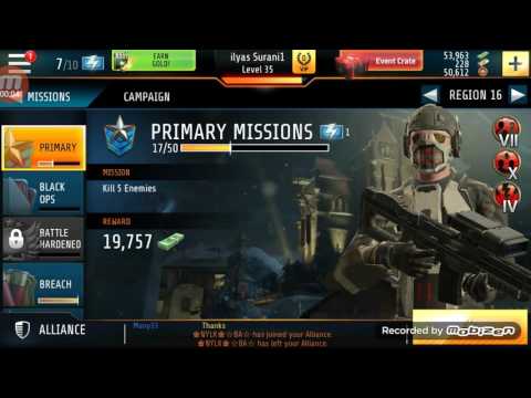 Kill Shot Bravo Region 16-18 Primary Mission Complete Enjoy your Favourite Game