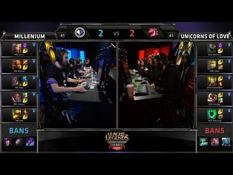 LCS EU 2015 Spring Promotion MIL vs UOL Game 5 Highlights