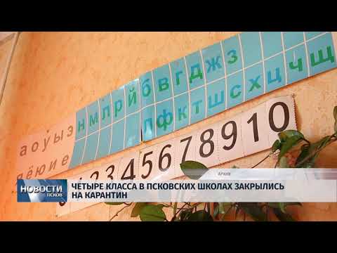 06.02.2018 # Четыре класса в псковских школах закрылись на карантин
