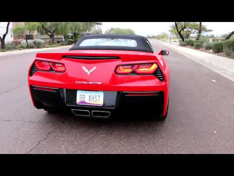 2016 C7 Corvette with Billy Boat Fusion Exhaust, Xpipe and Cold Air Intake