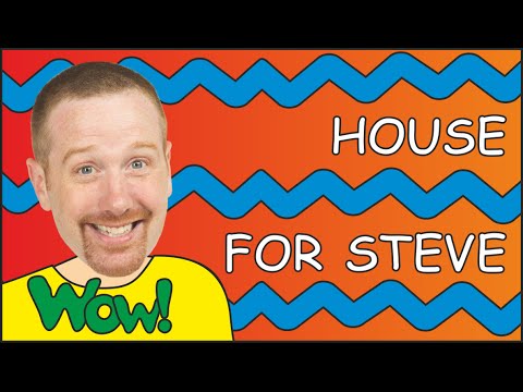 Rooms in the House for Steve and Maggie | Colours for Kids | Story for Children
