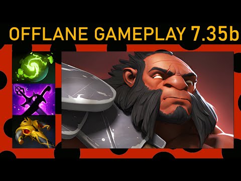 ⭐Axe 20+ Kills! Offlane Gameplay 7.35b - Dota 2 High MMR