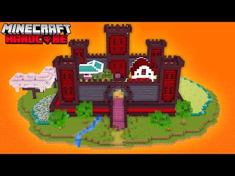 J'ai construit la BASE ULTIME dans le NETHER sur Minecraft Hardcore