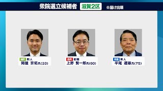 2月3日【びわ湖放送ニュース】【特集】衆議院議員選挙　滋賀２区の戦い