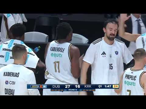 When a center hits a half-court buzzer (Dubai Basketball - Krka, 26.12.2025)