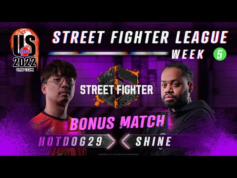 Street Fighter 6 - HotDog29 (Guile) vs. Shine (Juri) - Street Fighter League Bonus Match