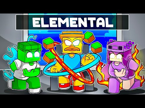 TRANSFORMEI MEUS AMIGOS EM ELEMENTAIS…