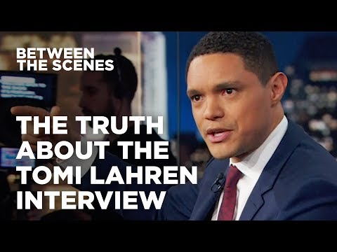 The Truth About The Tomi Lahren Interview - Between the Scenes | The Daily Show