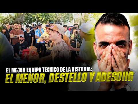 EL MENOR, DESTELLO AND ADESONG 🇨🇱 THE BEST TECHNICAL TEAM IN FREESTYLE HISTORY *ROUND OF 16* Reac...
