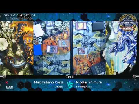 YACS 2da Edicion - Top 4 - Maximiliano Rossi (Machina Gadget) vs Nicolas Shimura (Burning Abyss)