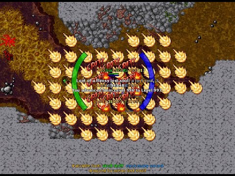 Tibia from 1lvl to 1000lvl as a solo MS