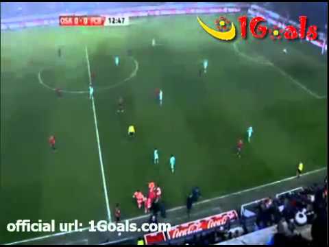 Osasuna vs Barcelona 0-0 Fontas Injuries 12.1.2012 Spain Copa Del Rey