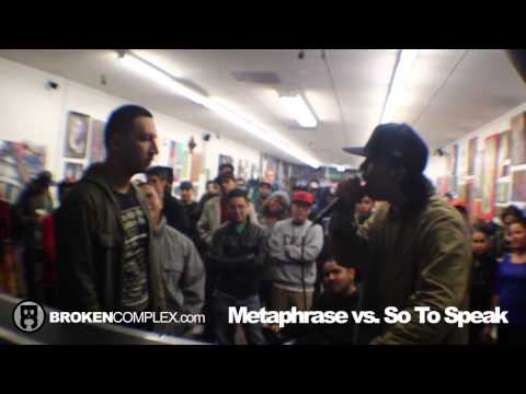 Metaphrase vs So To Speak