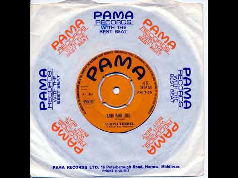 Bang Bang Lulu - Lloyd Terrel [1968] [Pama Records]