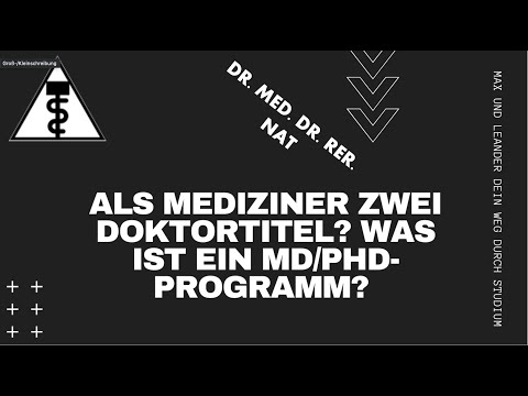 Zwei Doktortitel als Arzt? Wie geht das?
