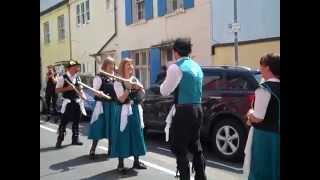 Belles and Broomsticks Morris from Guernsey Dance Goldfish