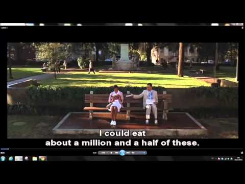 Escena 1 de " Forrest Gump "  INGLES Y ESPAÑOL