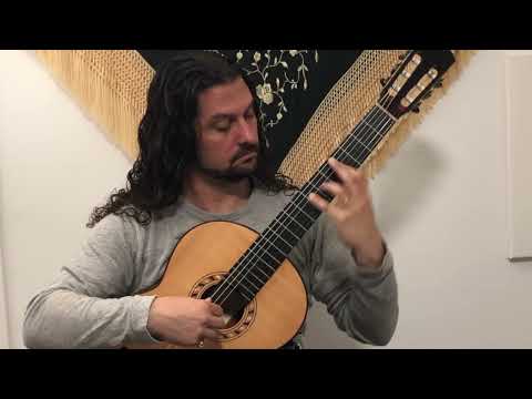 Prelude No. 1 in C Major by J.S. Bach, Aaron Larget-Caplan, Guitar