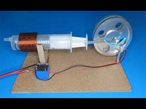 How to make a powerful solenoid engine