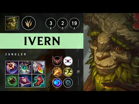Ivern Jungle vs Nidalee - KR Grandmaster Patch 25.11