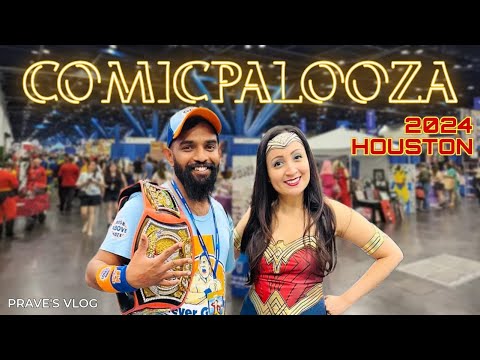 Comicpalooza  Houston 2024 කොමික්කොන් මොන වගේද?? George R. Brown Convention Center tx