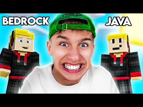 ICH SPIELE MINECRAFT BEDROCK.. (zum ersten mal)