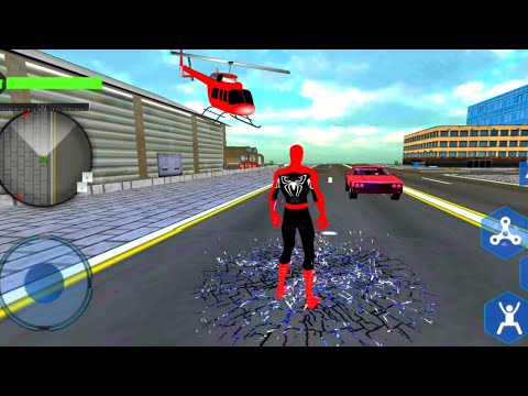 Flying Spider City Fighting Battle | Spiderman City Rescue - Android GamePlay HD
