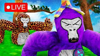 🔴 GORILLA TAG LIVE (Hanging out with viewers)🔴
