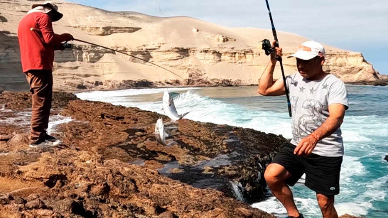¡Increíble hallazgo! Encuentran poza mágica repleta de peces y llenan sus bolsas sin parar